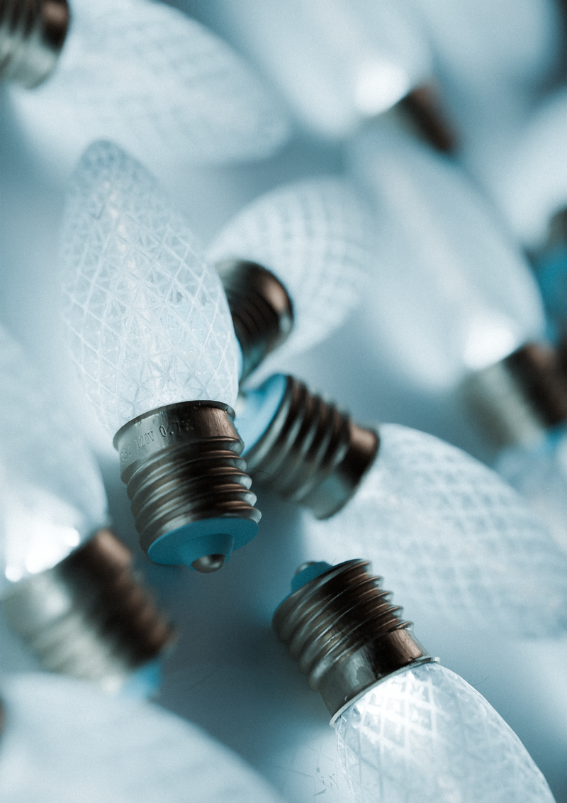 C9 LED Cool White