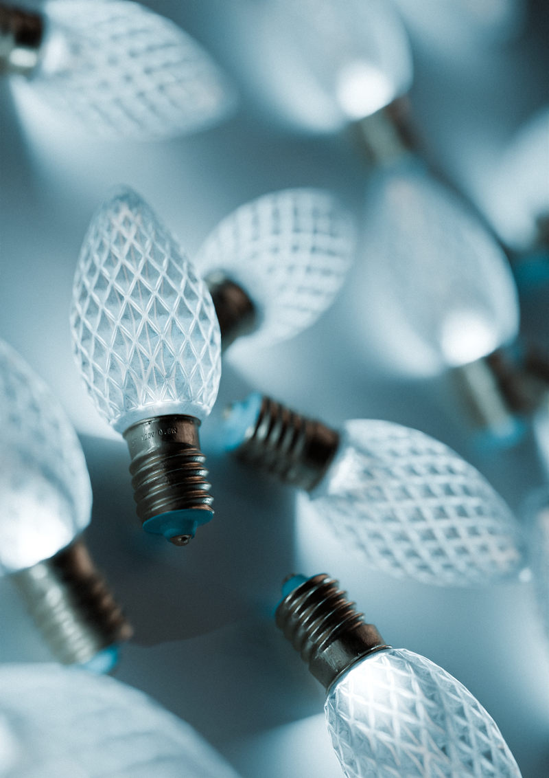 C7 LED Cool White