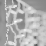 9ft Icicle - White Strand - Pure White