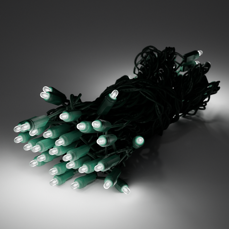 25ft Strand Concave LED White