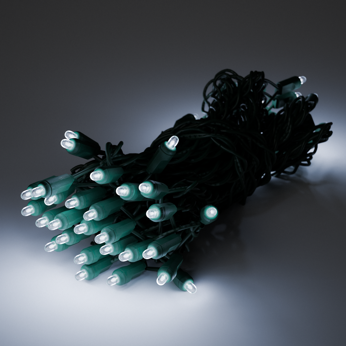 25ft Strand Concave LED Cool White