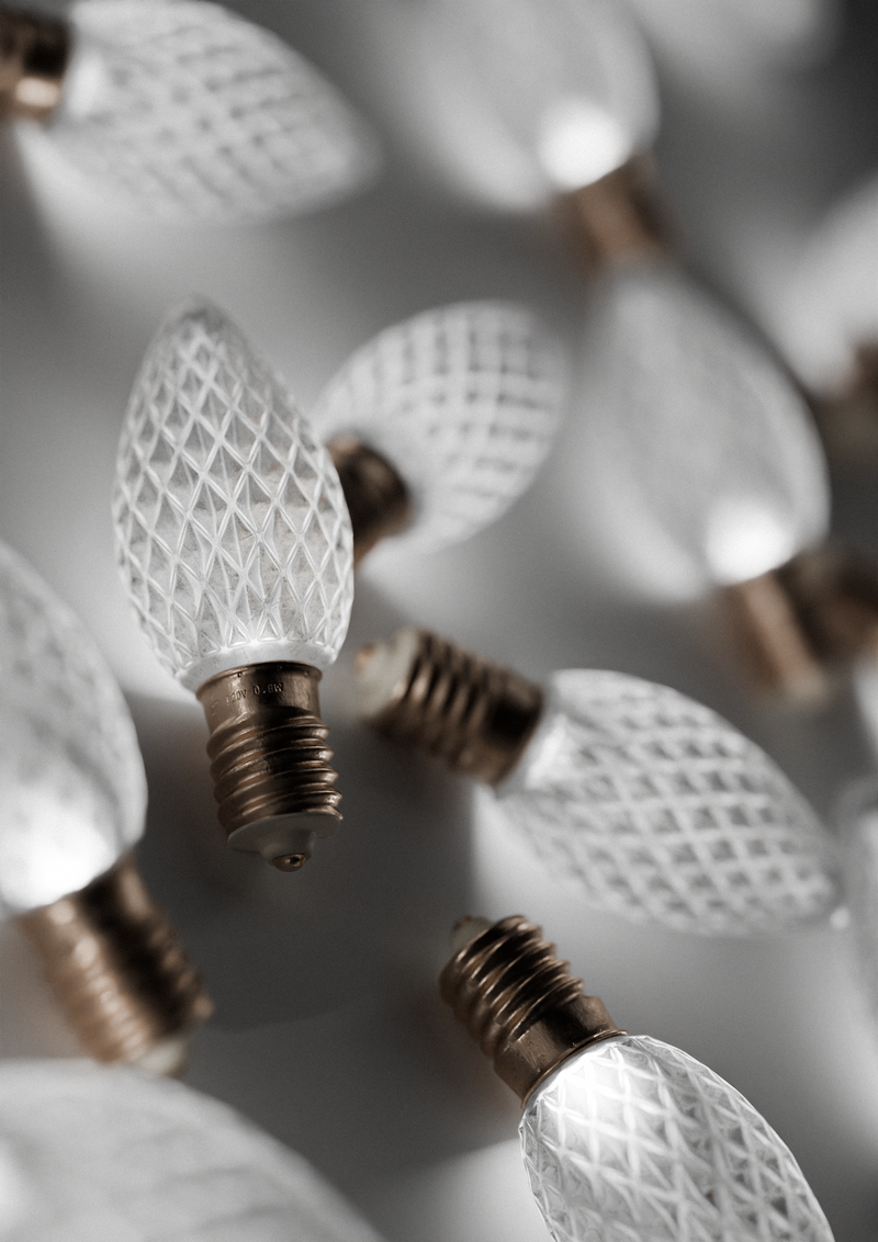 C7 LED Pure White