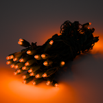 25ft Strand Convex LED Orange