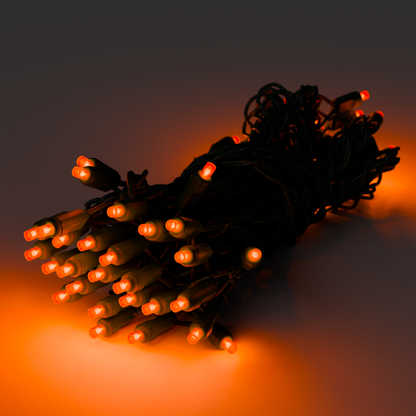 25ft Strand Concave LED Orange