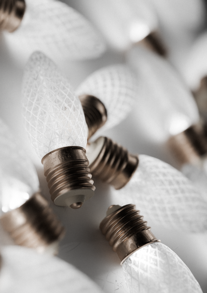 C9 LED Pure White