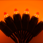 25ft Strand Concave LED Orange