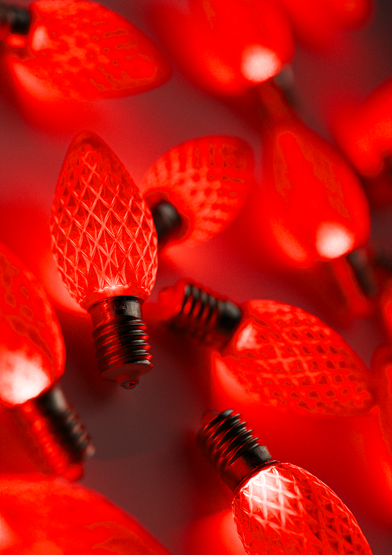 C7 LED Red