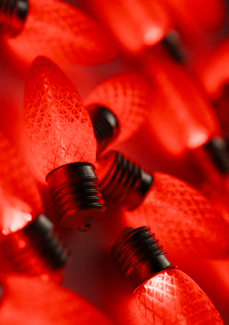 C9 LED Red