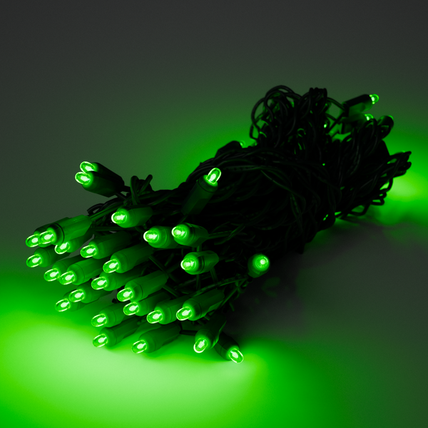 25ft Strand Concave LED Green