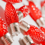 C9 LED Red
