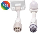 30L 30mm Dome Surface Mount Light String, 12in Bulb Spacing