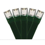 30L 5mm LED Battery Light String, 4in Bulb Spacing