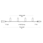 48L 7mm LED Light String, 6in Bulb Spacing