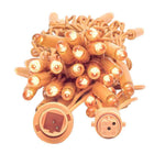 48L 7mm LED Dome Light String, 4in Bulb Spacing