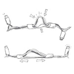 48L 7mm LED Expandable Light String, 4-6in Bulb Spacing