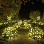 50L 5mm LED Light String, 4in Bulb Spacing