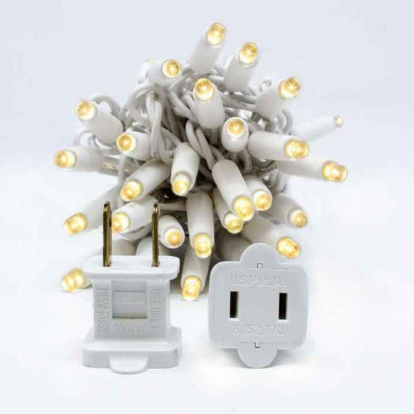50L 5mm LED Light String, 4in Bulb Spacing