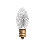 C7 LED Faceted Bulb, E12 Base