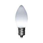 C7 LED Opaque Bulb, E12 Base