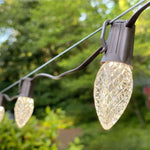 C9 LED Faceted Bulbs, E17 Base