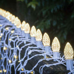 C9 LED Faceted Bulbs, E17 Base