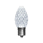 C9 LED Faceted Bulbs, E17 Base