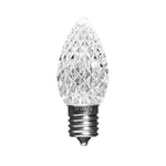 C9 LED Faceted Bulbs, E17 Base