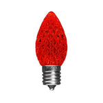 C9 LED Faceted Bulbs, E17 Base
