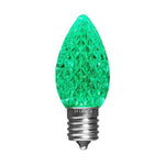 C9 LED Faceted Bulbs, E17 Base