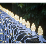 C9 LED Faceted Bulbs with Effects, E17 Base