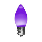 C9 LED Opaque Bulb, E17 Base