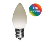 C9 LED Opaque Bulb, E17 Base