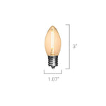 C9 LED Vintage Bulb, E17 Base