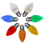 C9 LED Faceted Bulb, E17 Base
