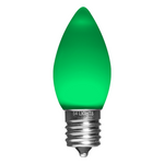 C9 LED Opaque Bulb, E17 Base