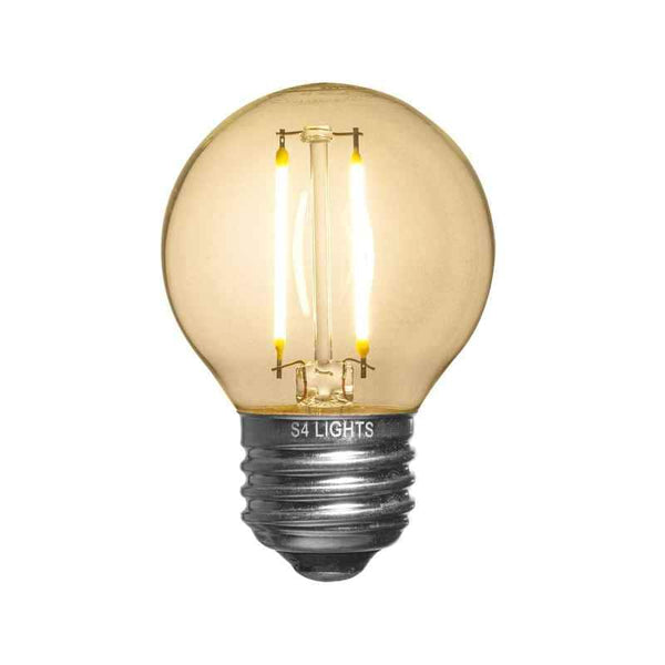 G50 LED Vintage Cafe Bulb, E26 Base