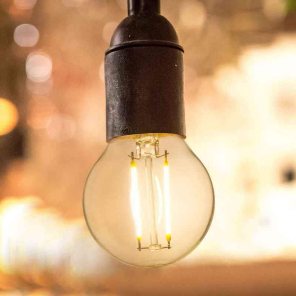 G50 LED Vintage Cafe Bulb, E26 Base