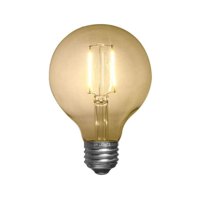 G80 LED Vintage Cafe Bulb, E26 Base