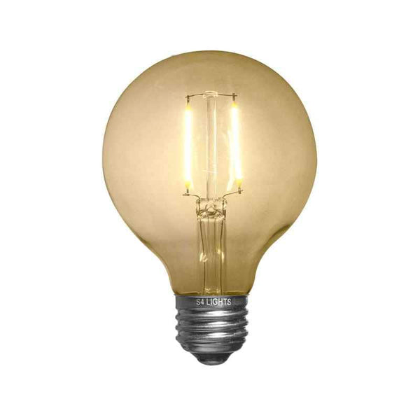 G80 LED Vintage Cafe Bulb, E26 Base