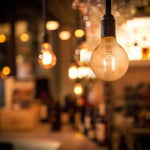 G80 LED Vintage Cafe Bulb, E26 Base