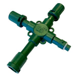 Green Multi-Tap Splitters