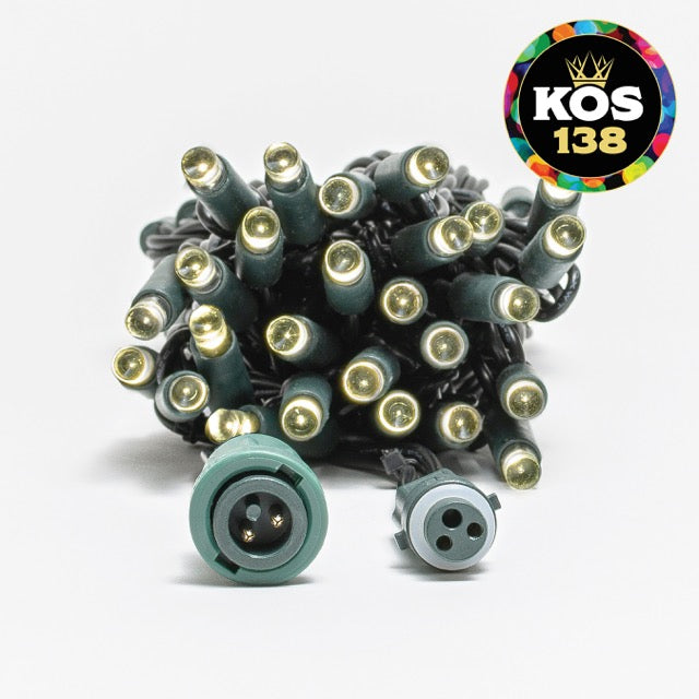 40L 7mm LED Light String, 6in Bulb Spacing