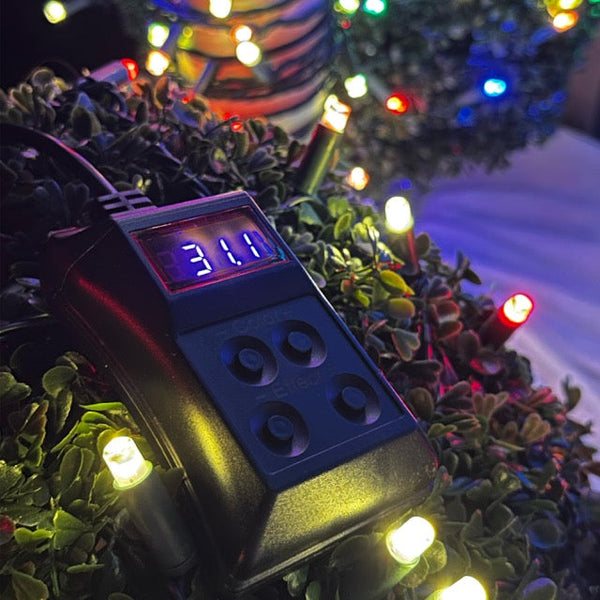 80L 7mm LED Light String, 4in Bulb Spacing