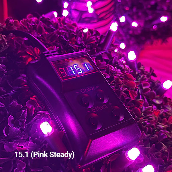 40L 7mm LED Light String, 4in Bulb Spacing