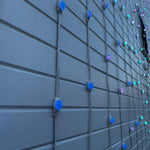 30L 30mm Dome Surface Mount Light String, 12in Bulb Spacing