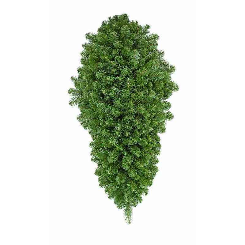 Unlit Christmas Column Spray