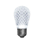 S14 LED Faceted Bulb, E26 Base