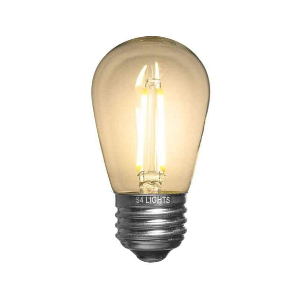 S14 LED Vintage Cafe Bulb, E26 Base