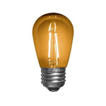 S14 LED Vintage Cafe Bulb, E26 Base