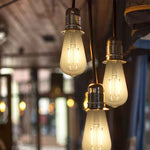 ST58 LED Vintage Cafe Bulb, E26 Base